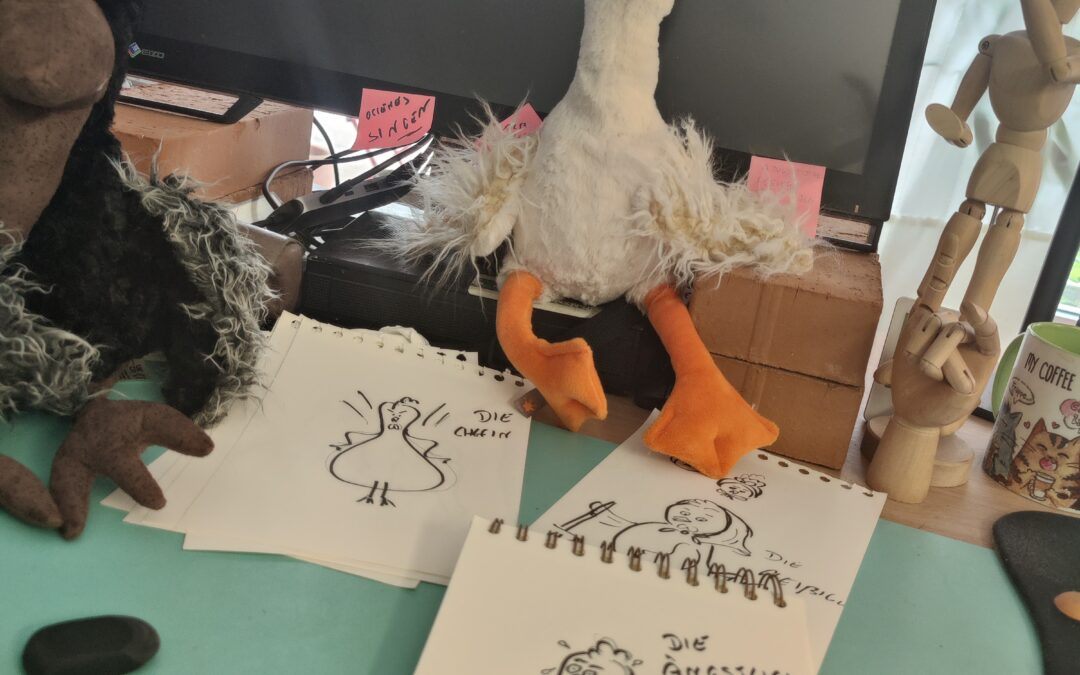Noch fünf Tage – Möwe oder Storch?