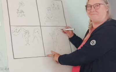 Noch vier Tage – Was passt auf ein Flipchart?